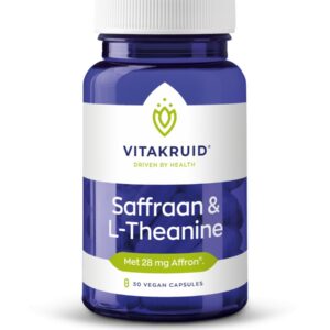 Saffraan & L-Theanine 30 caps Vitakruid