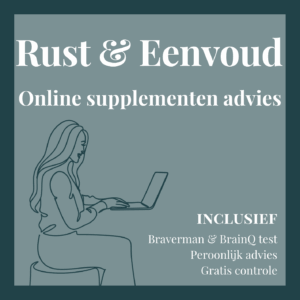Rust & Eenvoud - Online supplementen advies