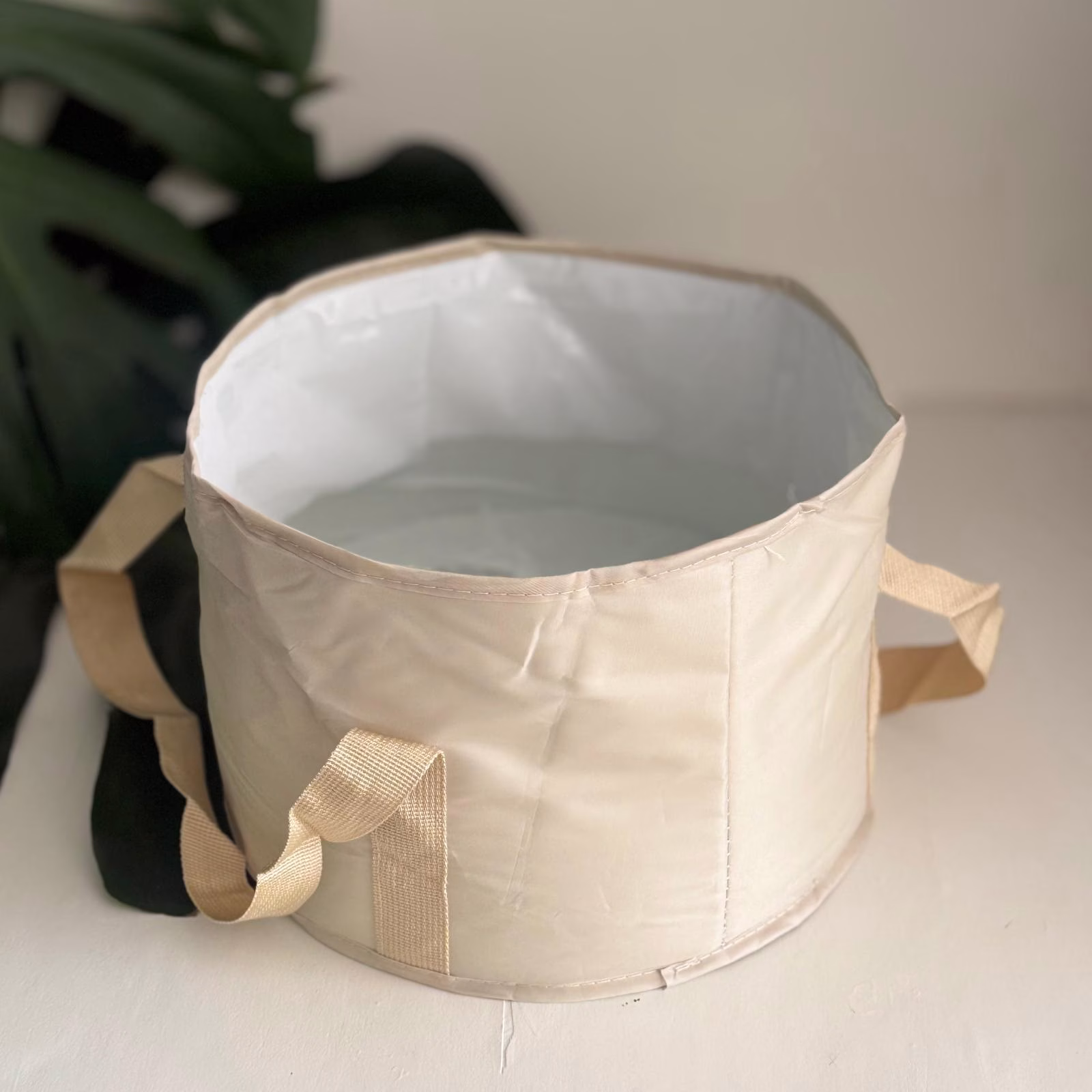 Compact opvouwbaar voetenbad