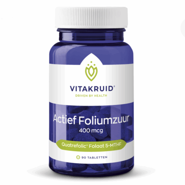 Actief Foliumzuur - 90 tabletten Vitakruid