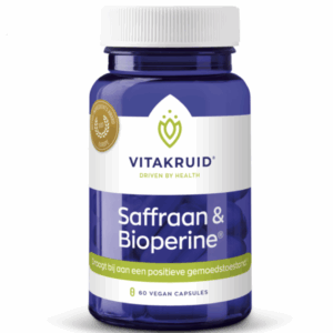 Saffraan & Bioperine - 60 capsules Vitakruid