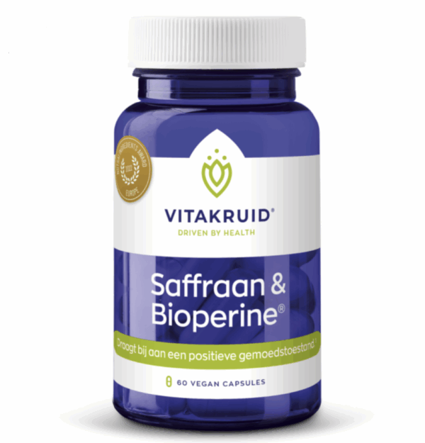 Saffraan & Bioperine - 60 capsules Vitakruid