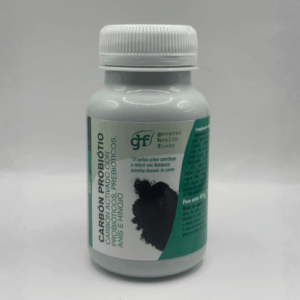 Actieve kool met probiotica - 90 capsules