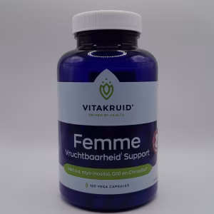 Femme Vruchtbaarheid support 120 capsules Vitakruid