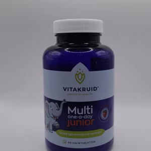 Vitakruid Multi one-a-day Junior 90 kauwtabletten